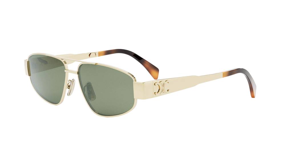 lunettes-de-soleil-celine-metal-triomphe-cl40281u-30n-57-14-or